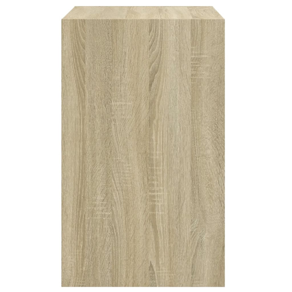 Produktbild för Skohylla sonoma-ek 60x42x69 cm konstruerat trä