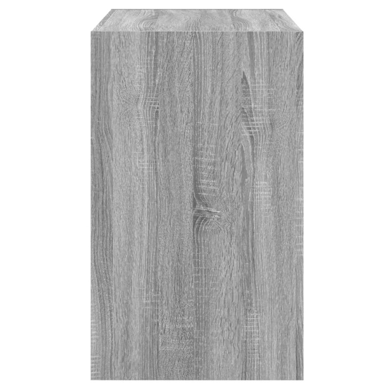 Produktbild för Skohylla grå sonoma 80x42x69 cm konstruerat trä