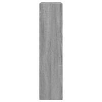 Miniatyr av produktbild för Skohylla grå sonoma 60x21x87,5 cm konstruerat trä