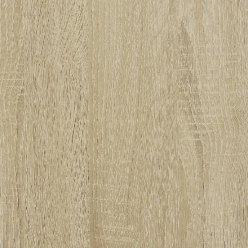Produktbild för Skohylla sonoma-ek 80x21x125,5 cm konstruerat trä