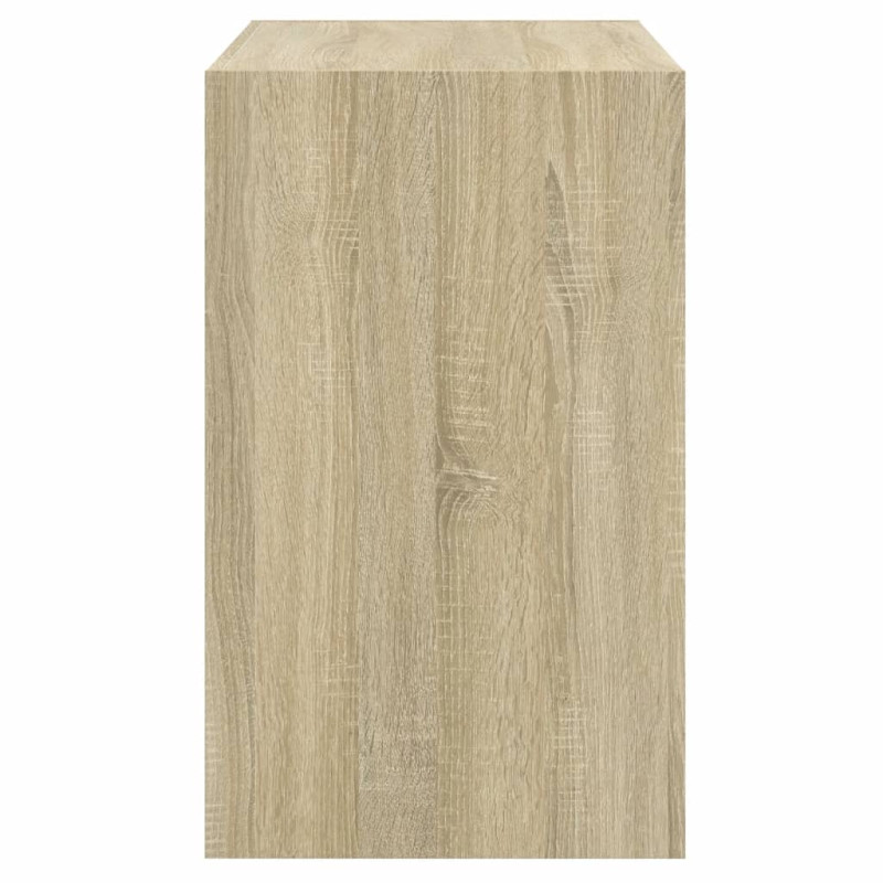 Produktbild för Skohylla sonoma-ek 80x42x69 cm konstruerat trä
