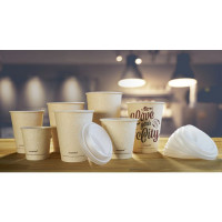 Produktbild för Pappersbägare DUNI Sweet 36cl 50/fp