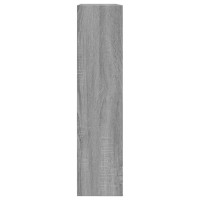 Produktbild för Skohylla grå sonoma 80x21x87,5 cm konstruerat trä