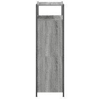 Produktbild för Skoskåp grå sonoma 60x34x112 cm konstruerat trä