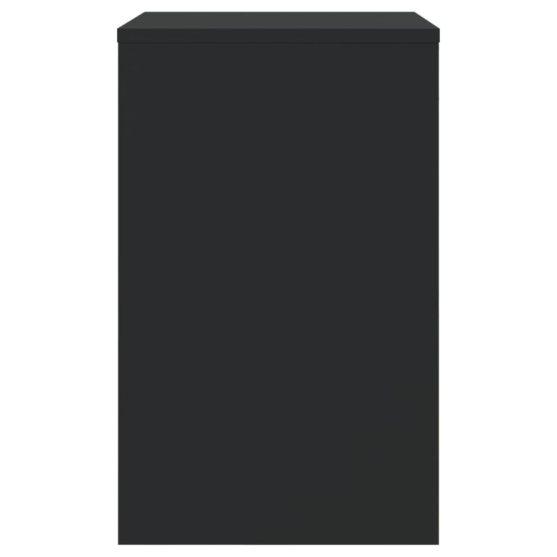 Produktbild för Satsbord 3 st svart konstruerat trä
