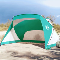 Produktbild för Strandtält havsgrön 274x178x170/148 cm 185T polyester
