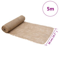 Produktbild för Juterulle 0,5x5 m 100% jute 200 gsm