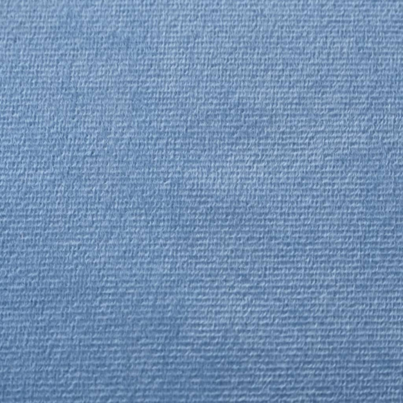 Produktbild för Barnsoffa blå mjuk plysch