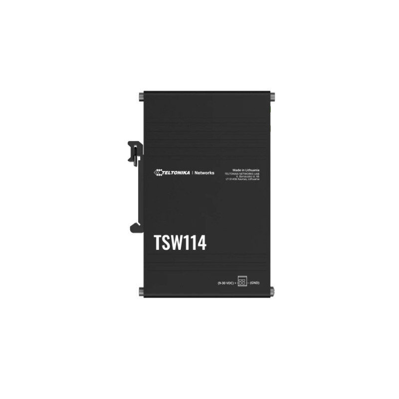 Produktbild för Teltonika TSW114000000 nätverksswitchar Ohanterad Gigabit Ethernet (10/100/1000) Svart