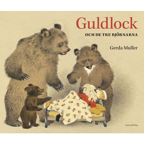 Gerda Muller Guldlock och de tre björnarna (inbunden)