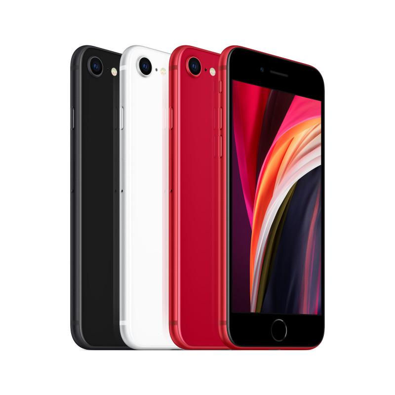 Produktbild för Apple iPhone SE 11,9 cm (4.7") Hybrid Dual SIM iOS 14 4G 64 GB Röd