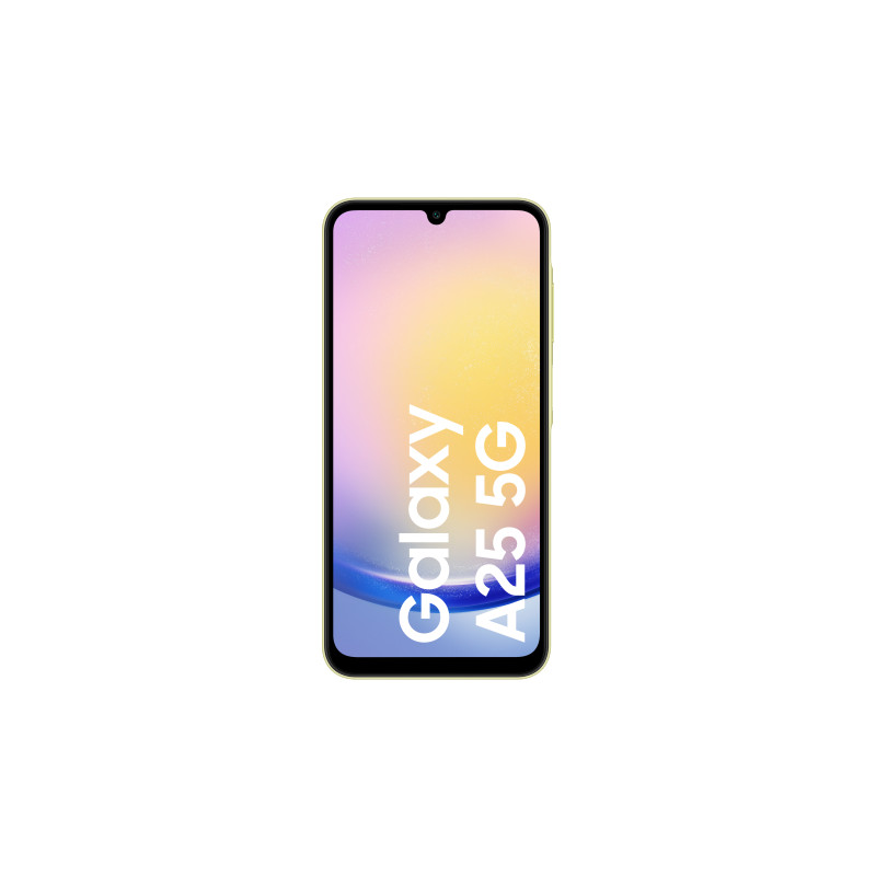 Produktbild för Samsung Galaxy A25 5G SM-A256B 16,5 cm (6.5") Dubbla SIM-kort Android 14 USB Type-C 128 GB 5000 mAh Gul