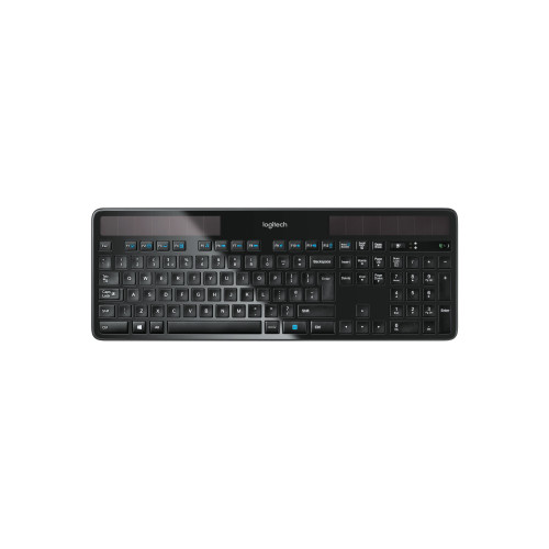 Logitech Logitech Wireless Solar Keyboard K750 tangentbord RF Trådlös QWERTY Engelsk Svart