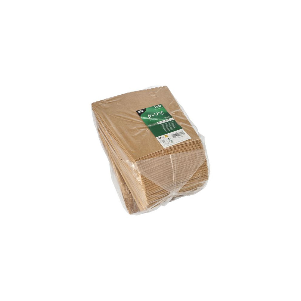 Produktbild för Popcornbägare 70x70x197mm 100/fp