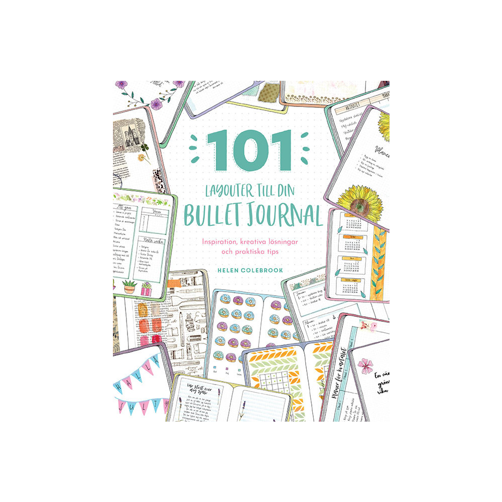 Produktbild för 101 layouter till din bullet journal (häftad)