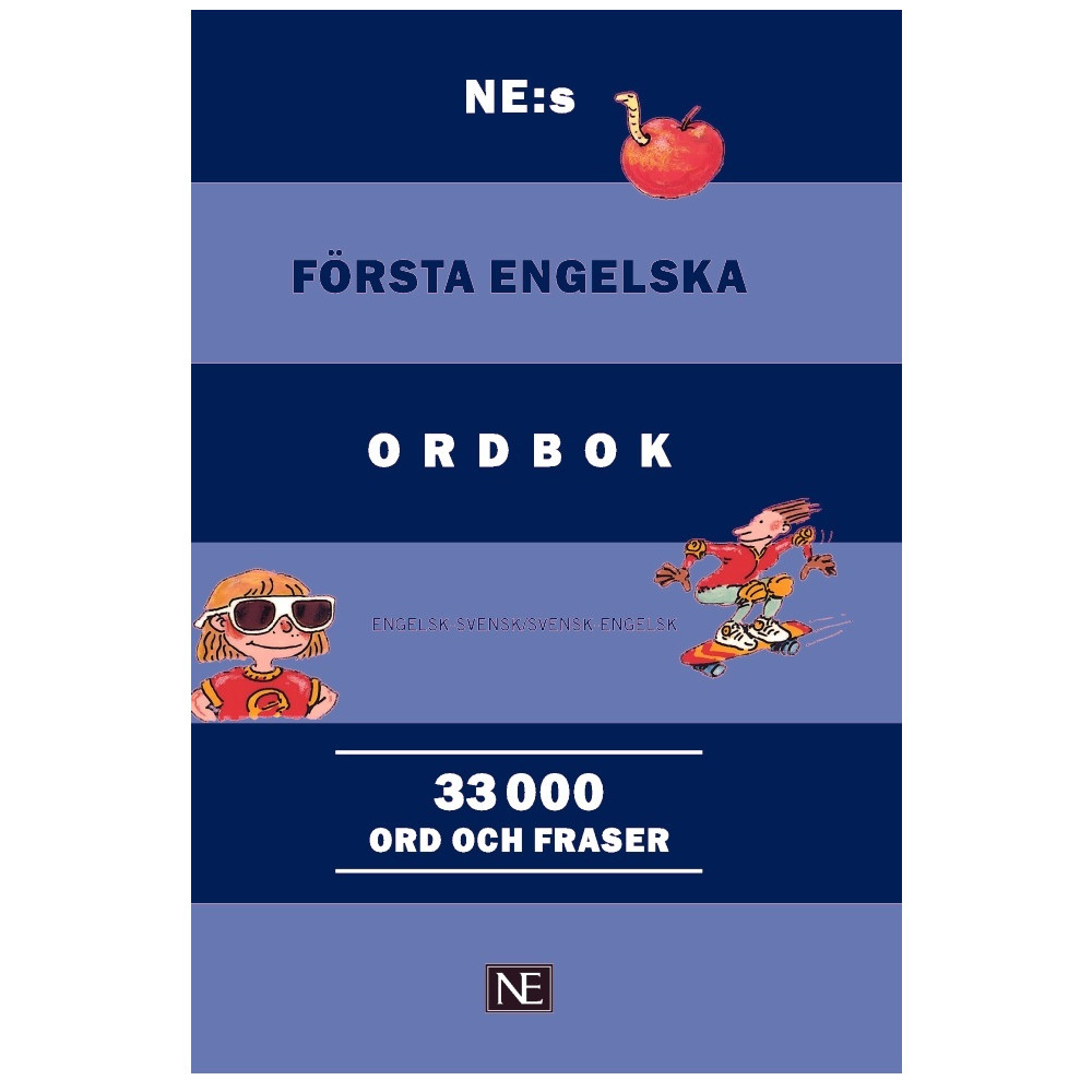 Produktbild för NE:s första engelska ordbok : engelsk-svensk/svensk-engelsk 33000 ord och f (inbunden)