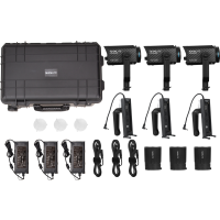 Miniatyr av produktbild för Nanlite Forza 60C RGBLAC led 3 Light kit