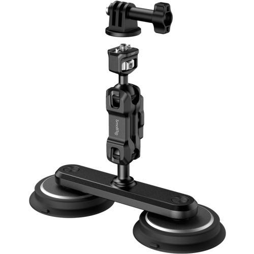 SMALLRIG SmallRig 4467 Dual Magnetic Suction Cup Mounting Support Kit for Action Cameras