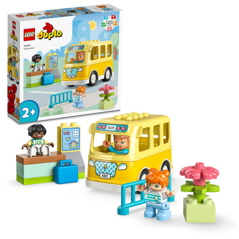 Produktbild för LEGO DUPLO Town Bussresan