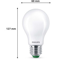 Miniatyr av produktbild för LED E27 Normal 7,3W (100W) Frostad 1535lm 2700K Energiklass A