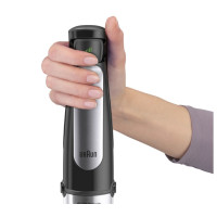 Produktbild för Braun MQ 7087X 1,2 l Stavmixer 1000 W Svart, Rostfritt stål