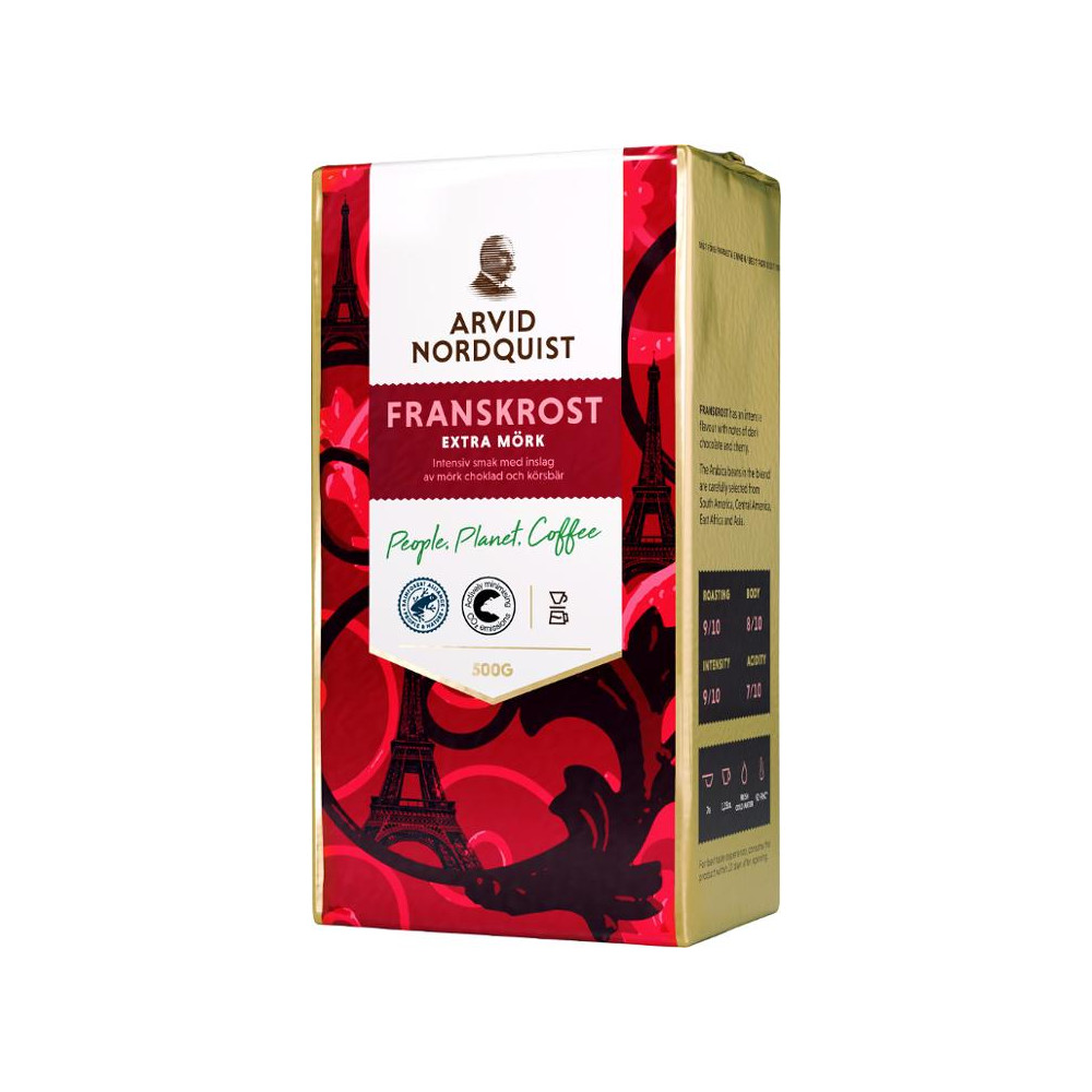 Produktbild för Kaffe ARVID.N Franskrost 500g
