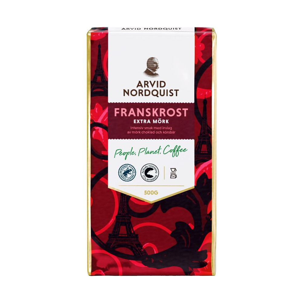 Produktbild för Kaffe ARVID.N Franskrost 500g