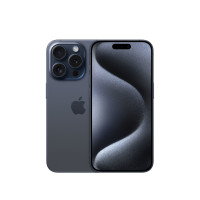 Produktbild för Apple iPhone 15 Pro - blått titan - 5G smartphone - 1 TB - GSM