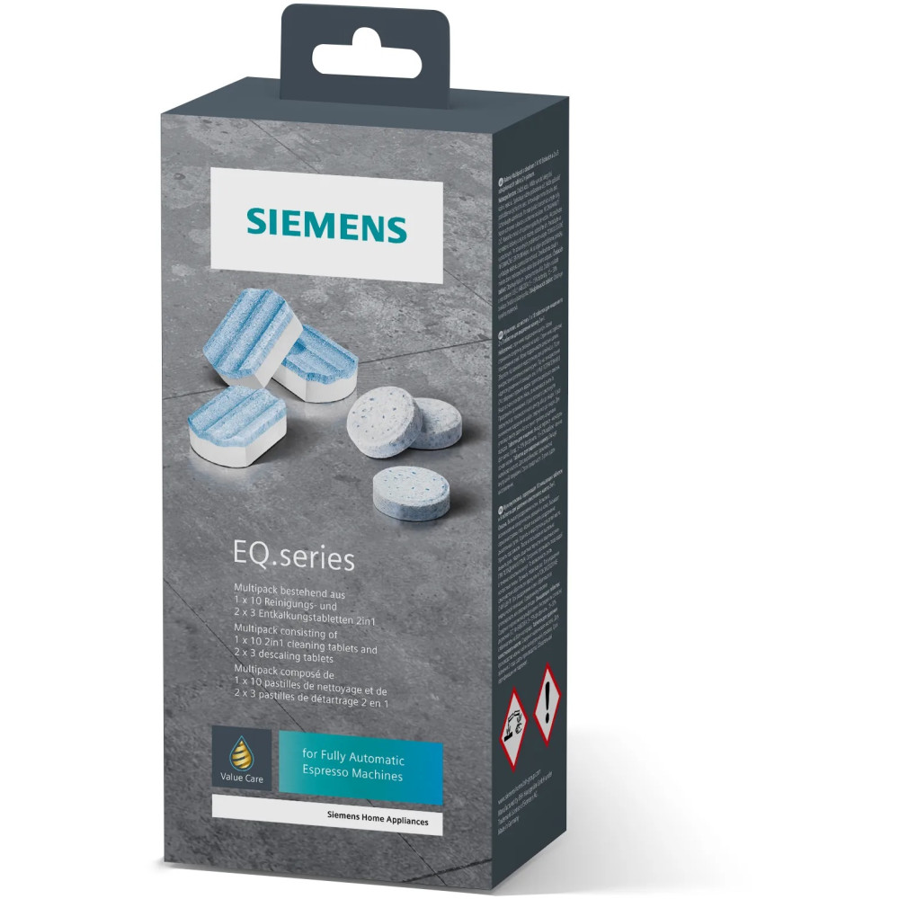 Produktbild för Siemens TZ80003A delar och tillbehör till kaffemaskin Rengöringstablett