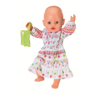 Produktbild för BABY born Trendy Boho Dress Dockkläduppsättning
