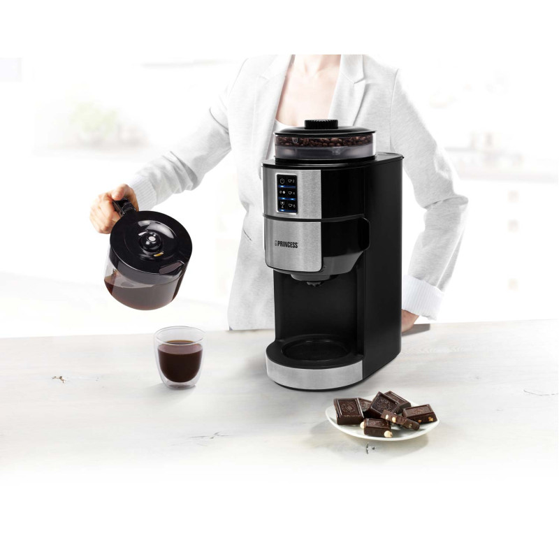 Produktbild för Kaffebryggare Kompakt Grind & Brew Deluxe 249408