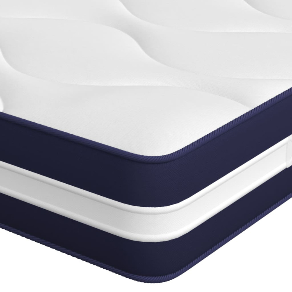 Produktbild för Pocketresårmadrass medium fast 140x190 cm