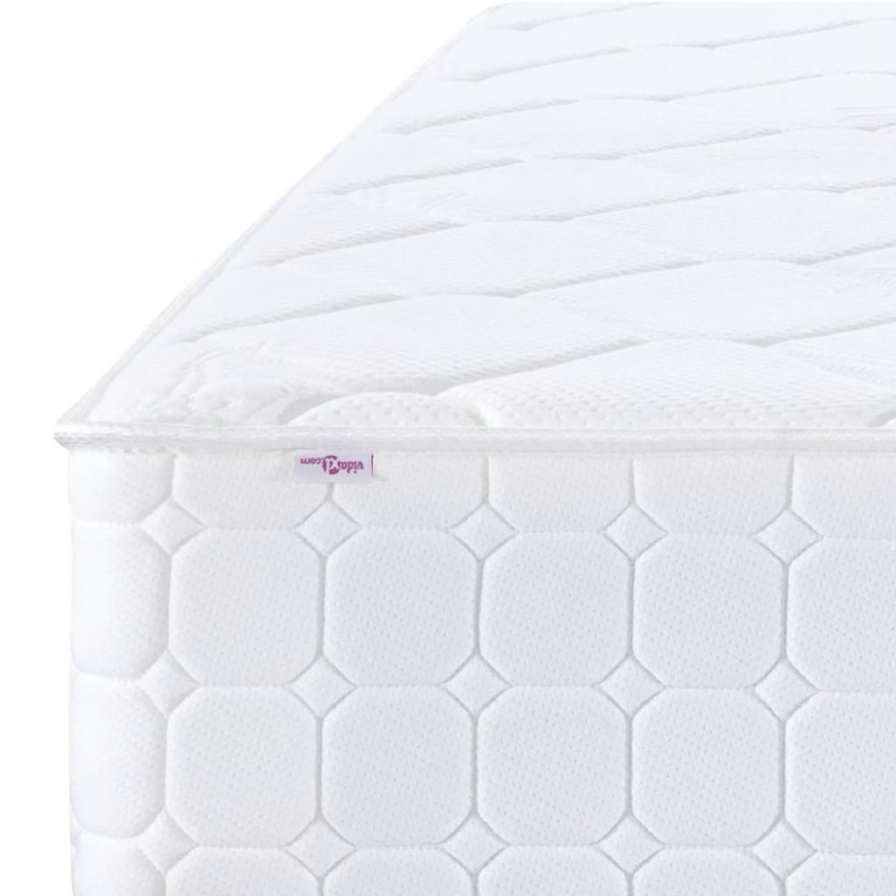 Produktbild för Pocketresårmadrass medium fast 140x190 cm