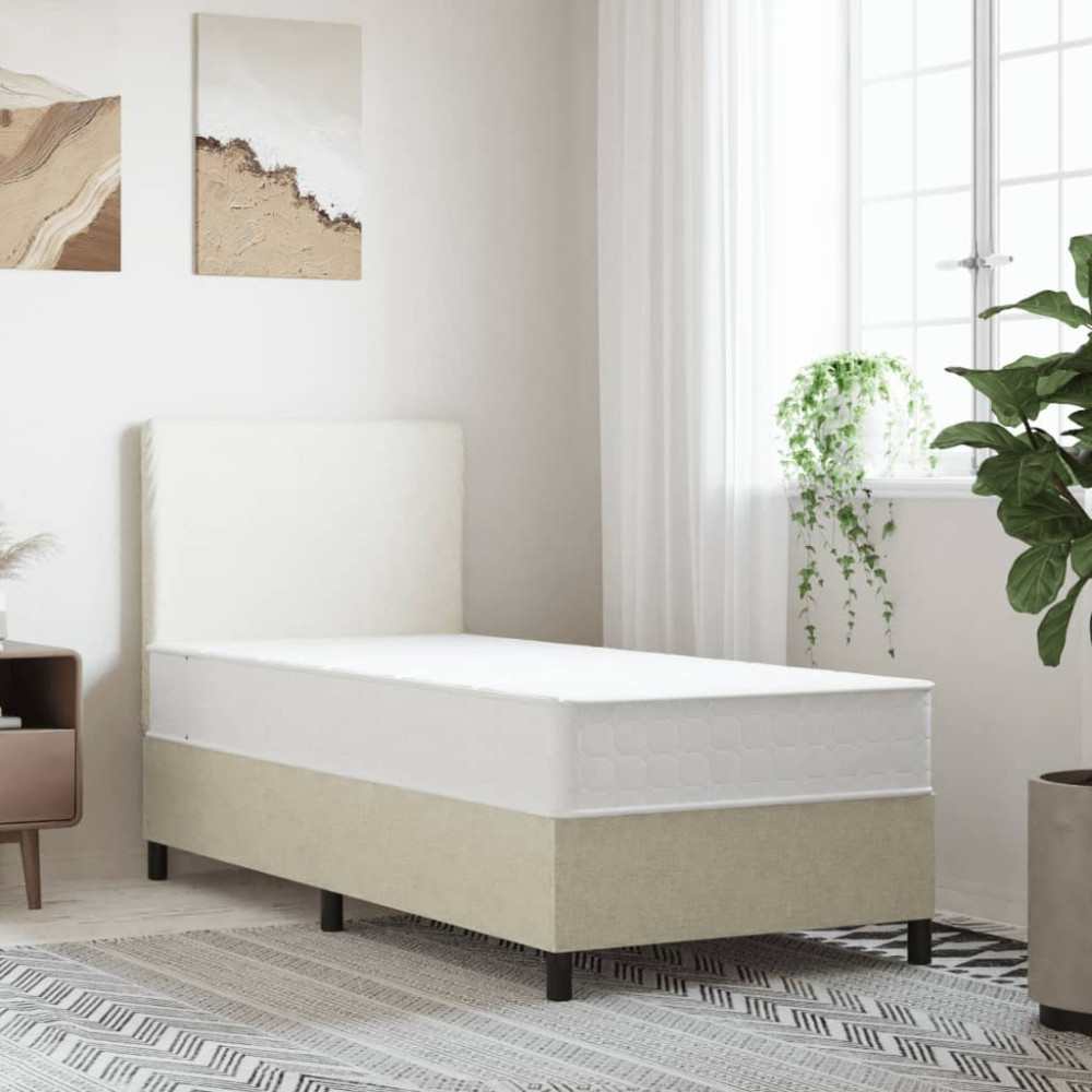 Produktbild för Pocketresårmadrass medium fast 90x190 cm