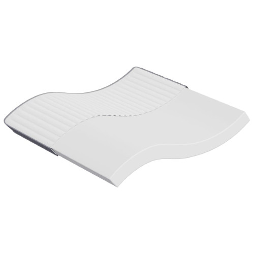 vidaXL Skummadrass medium mjuk 200x200 cm