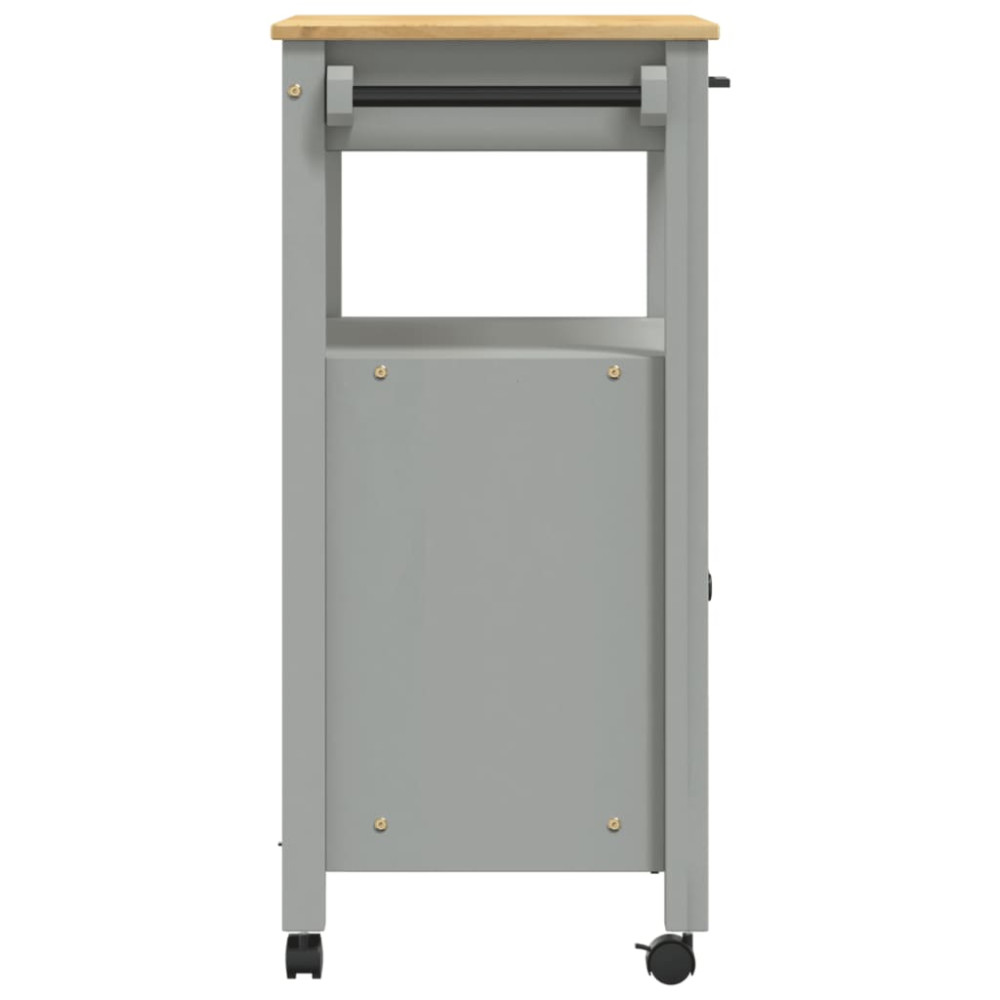 Produktbild för Köksvagn MONZA 60x40x88,5 cm massivt furu