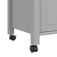 Produktbild för Köksvagn MONZA 60x40x88,5 cm massivt furu