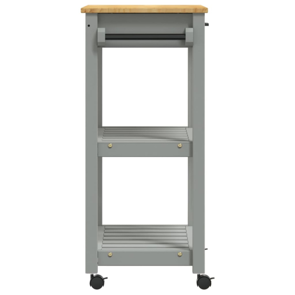 Produktbild för Köksvagn MONZA 60x40x88,5 cm massivt furu
