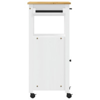 Produktbild för Köksvagn MONZA 48x40x88,5 cm massivt furu