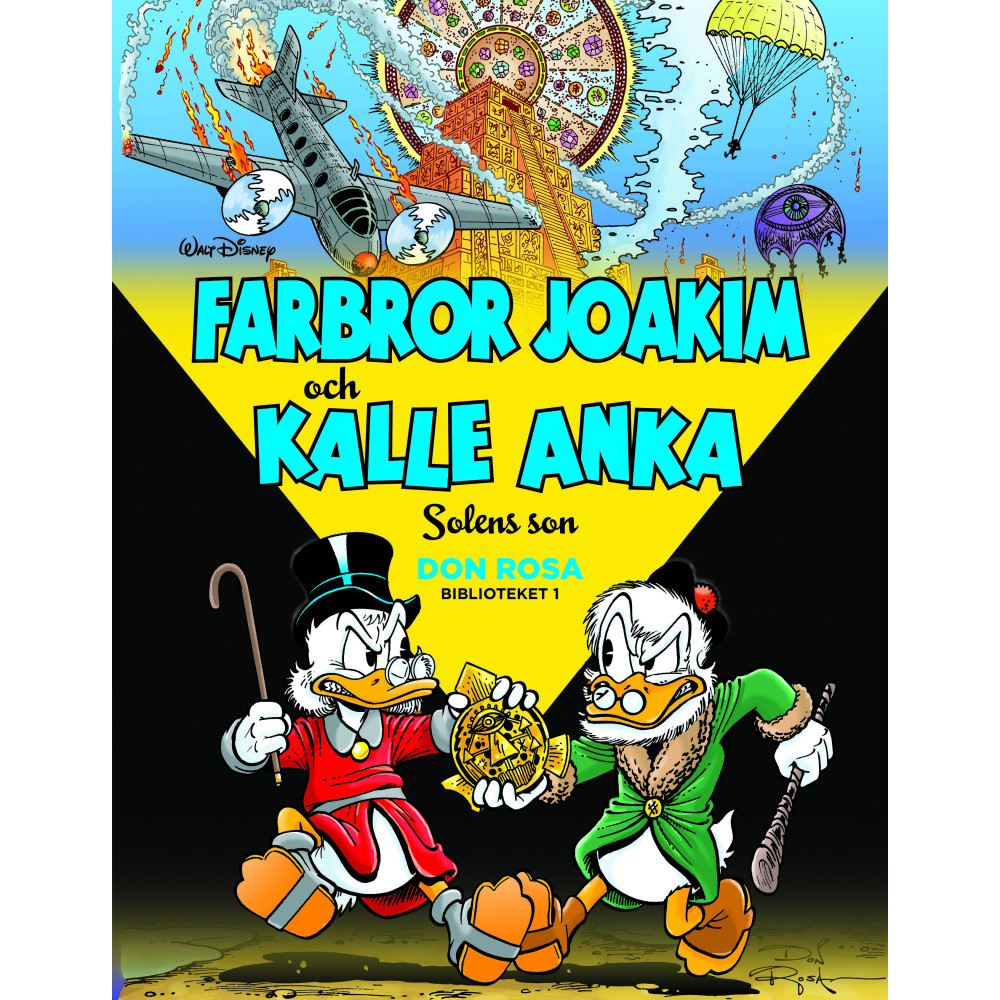 Produktbild för Farbror Joakim och Kalle Anka. Solens son (inbunden)