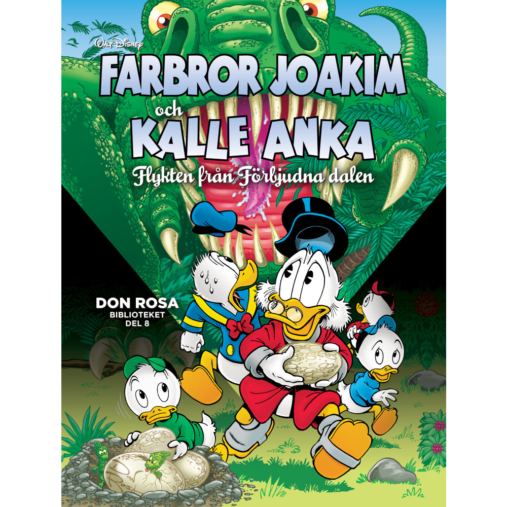 Produktbild för Farbror Joakim och Kalle Anka. Flykten från Förbjudna dalen (bok, kartonnage)