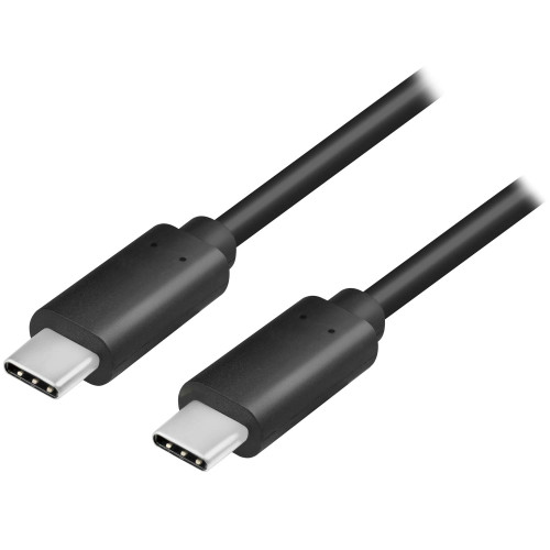 LogiLink USB-C - USB-C-kabel USB 3.2 Gen2 4K/60Hz 100W 0,5m
