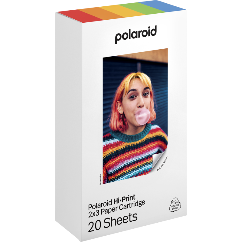 Produktbild för Polaroid Hi-Print Gen 2 Cartridge 20 sheets 2x3