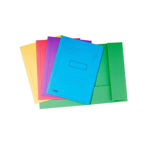 EXACOMPTA Mapp EXACOMPTA 2-klaff 290g A4 sorterade