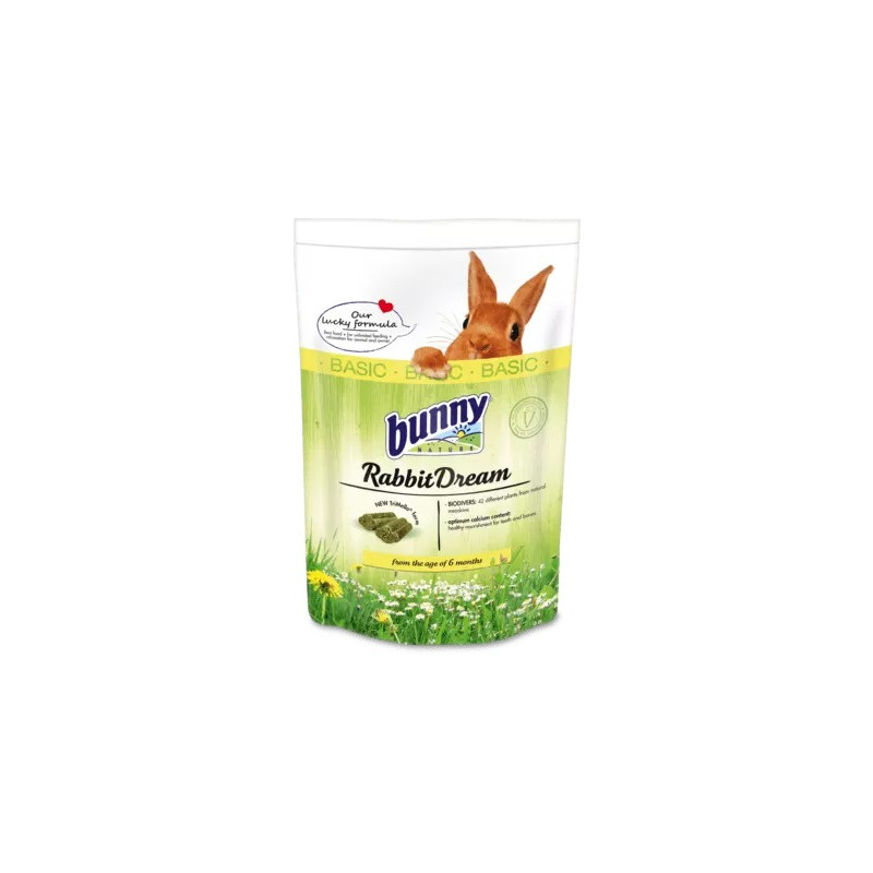Produktbild för Bunny Nature 25027 foder för smådjur Gryn 4 kg Dvärgkanin