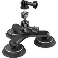 Produktbild för SmallRig 4468 Triple Magnetic Suction Cup Mounting Support Kit for Action Cameras