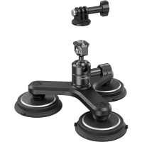 Produktbild för SmallRig 4468 Triple Magnetic Suction Cup Mounting Support Kit for Action Cameras