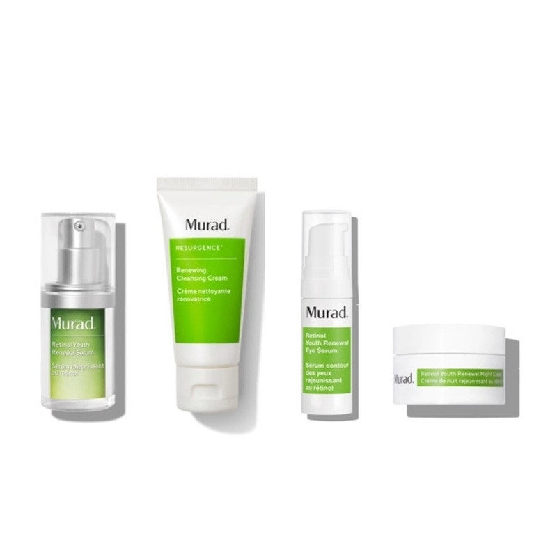 Produktbild för Giftset Murad The Derm Report Total Skin Renewal