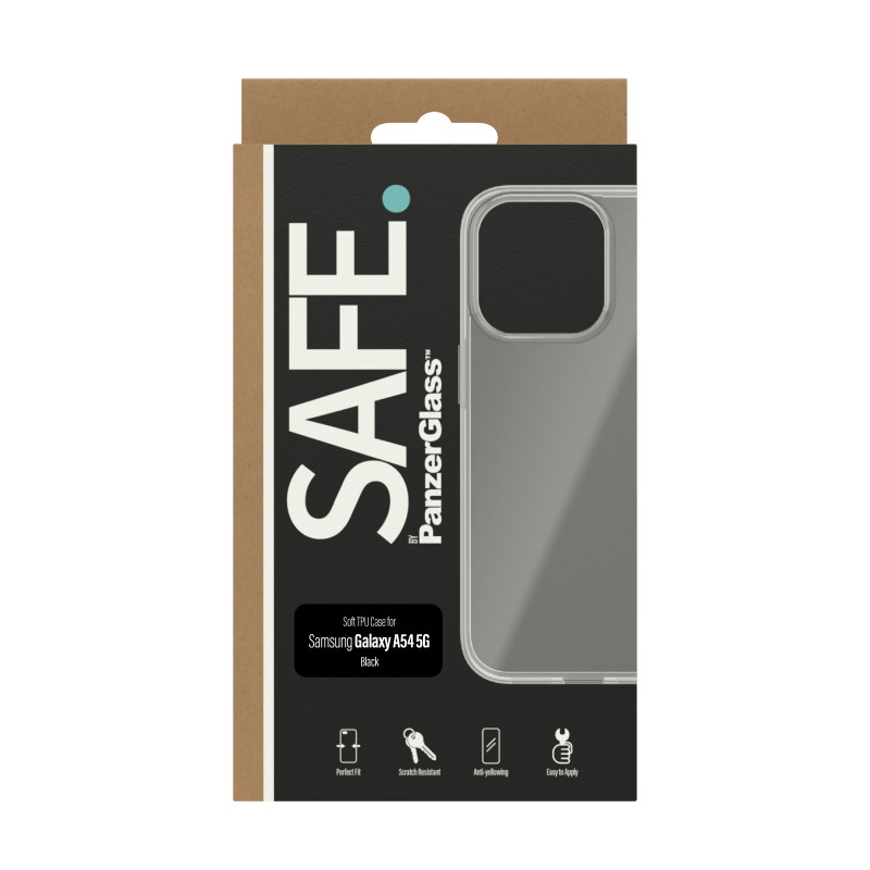 Produktbild för PanzerGlass SAFE. Case for Samsung Galaxy A54 5G mobiltelefonfodral Omslag Transparent