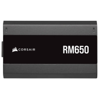 Produktbild för Corsair RM650 strömförsörjningsenheter 650 W 24-pin ATX ATX Svart